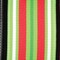The Ribbon People Holiday Red, White and Green Grosgrain Wired Craft Ribbon 1.5" x 27 Yards